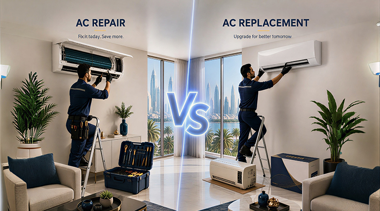 AC Repair vs AC Replacement