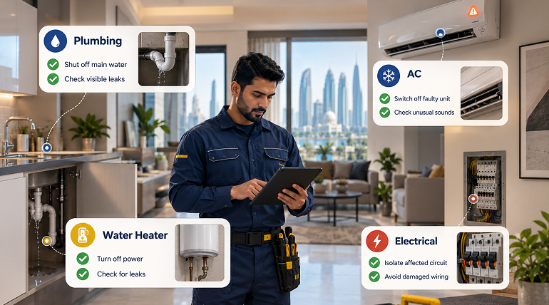 Emergency home maintenance preparedness guide for Abu Dhabi residents