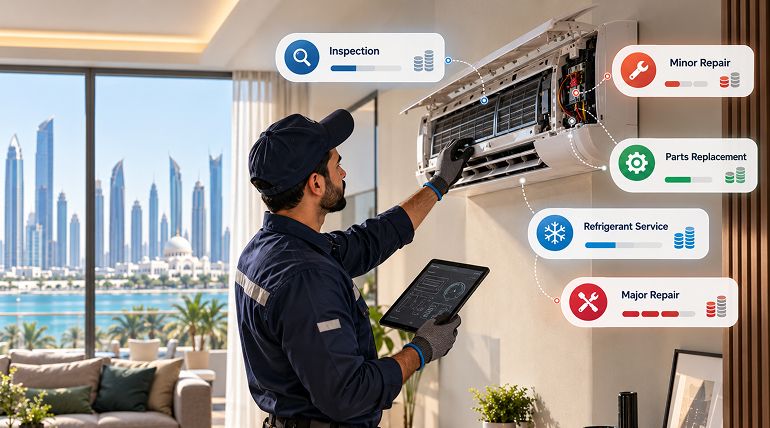How Much Does AC Repair Cost in Abu Dhabi